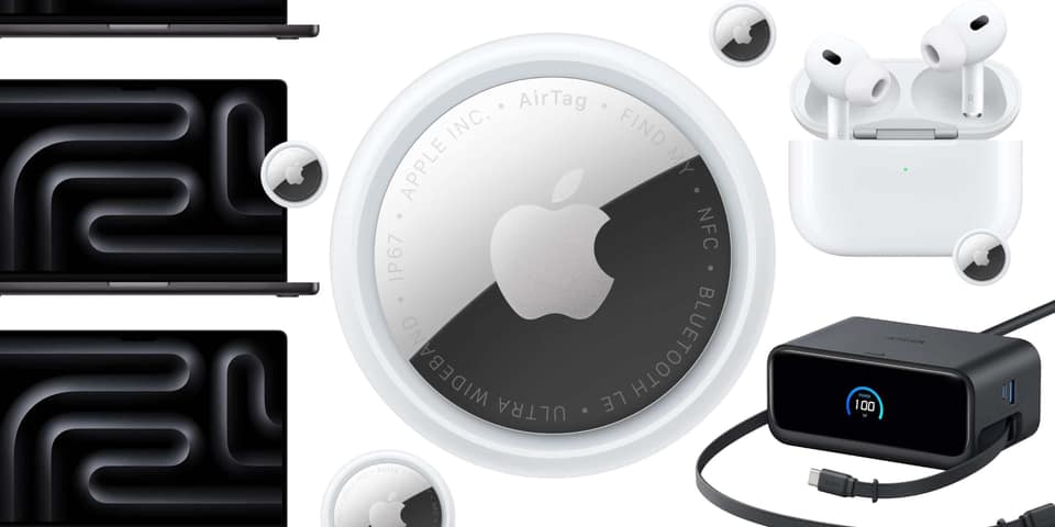 Deals: AirTag 2 best price ever from $20 each, AirPods, M5 MacBook Pro $320 off, Find My gear, more